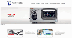 Desktop Screenshot of beolek.co.rs