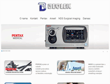 Tablet Screenshot of beolek.co.rs